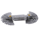 40pcs Thread Measuring Gage 60 Degree Whitworth Metric Screw Thread Pitch Ga BX