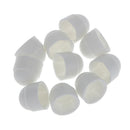 10 Pcs Hexagon Bolts Nuts Cover Caps- White - Premium Nylon - M8 13x15mm