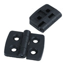 10pcs reinforced black plastic door hinges 40mm x 30mm T6U2