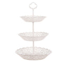 1 Set Of 3-Tier Fruit Plate Cake Holder Fruit Stand Beautiful Home Decorati