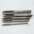 5X/Set M3 M4 M5 M6 M8 Hand Tap Straight Flute 3mm-8mm Hand Fast tapping Tool FT