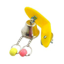 Bite Parakeet Beads Parrot Bell Toys Birds Chewing Funny Hanging Cage P0W3 V3D7