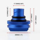 1Pcs Blue Aluminum Alloy Exhaust Fluid Def Cap For Dodge Ram 2013-2017 Fuel