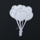SN9F Love Heart Balloon Metal Scrapbook Craft Embroidery Cutting Die