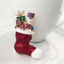 1X Fashion Elegant Diamond Snowflake Christmas Stockings Wedding Bridal Bro
