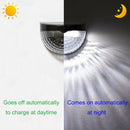 100mA 6 LED Garden Waterproof Solar Powered Fence Lamp Half-Round Wall Light