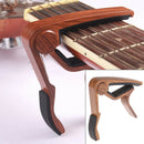 Wood Grain Guitar Capo Quick Change Acoustic Guitar Accessories Trigger Capo Kw
