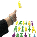 2Pcs TPR Marine Animals Stress Relief Ejection Toys Finger Catapult Party Sup OZ