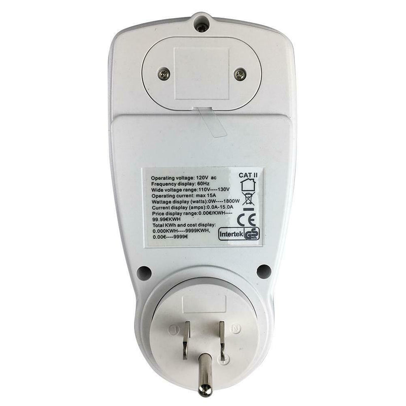 AC Power Meter 110V Digital Wattmeter European Union Energy Meter Watt (US) SN9F