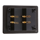 DIY 4-Way Speaker Box Terminal Binding Post Screw Cup
