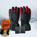 Winter outdoor sports waterproof skiing men and women gloves G3I7 electric R0U1