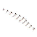 720pcs M3 4/6/8/10/12 Alloy Steel Flat Head Hex Socket Screws with Box