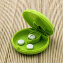 Round Cutter Crusher Powder Tablet Medicine Tablets Cut Splitter (Green)