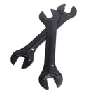 2Pcs Bike Tool Steel Bicycle Wrench Cycling Head Open End Axle Hub Spanner