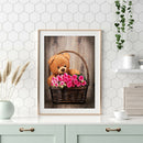 Full Round Drill Diamond Painting 5D DIY Romantic Bear Rhinestone Picture