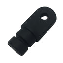 2xNylon 3/4" Round Internal Eye Ends Marine Boat Bimini Top Accessory Black