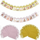 1-12 Month baby Photo holder Kids Birthday Gift Room Decorations Photo Bann W8J2
