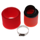 1Pcs Pit Dirt Bike Air Filter Red 42mm 140cc 150cc 160cc Pitbike Motorcyc3C