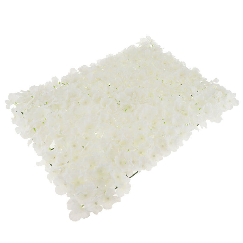 Romantic Artificial Hydrangea Silk Flower Wall Panel Photography Backdrop