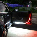 2pcs Car Door Open Warning Lamp Flowing Flashing LED Lights Strip Anti-collision