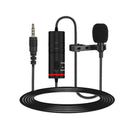 Lavalier Microphone Lapel Condenser Mic Omnidirectional Noise Canceling for