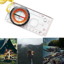 Deluxe Map Compass Outdoor Camping Directional Scale Compass UK Night B3M5