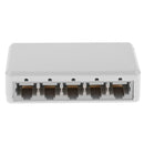 5-Port Fast Ethernet Unmanaged Switch Plug and Play Desktop Ethernet Hub