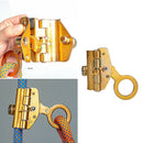 Mountaineering Rope Grab 6KN Fall Protector Caving Climbing Ropes Pulley Stopper