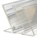 30Pcs Sign Display Holder Price Name Card Tag Mini Sign Label Counter Top S L9D4