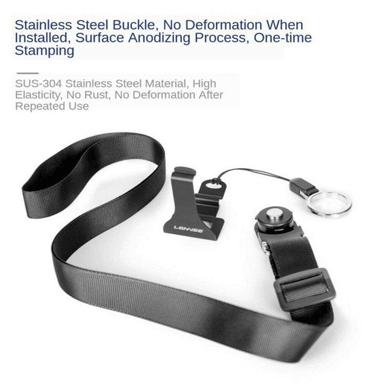 Black Adjustable Remote Controller Clasp Lanyard Belt Strap for Mavic 2