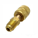 1/4 inch R410 Brass Adapter Refrigerant Male to 5/16" Female Charging Hose Y7R1