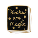 Pack of 4pcs Cartoon Lovely Enamel Magic Book Brooch Pins Collar Lapel