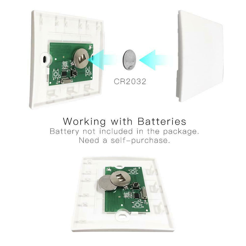 Smart Home WiFi Wireless Switch Module Mobile Remote Control Switch (RF433) A