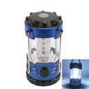 12 LED Portable Camping Camp Lantern Light Lamp with Compass I6U8