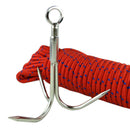 Grappling Hook Stainless Steel Claw Outdoor Climbing Mountaineering Survival New