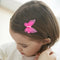 5x Bow Butterfly Hair Clips Girls Hair Grips Kids Hairpin Headwear Accessory  Cy