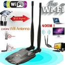 Internet Long Range Dual Wifi Antenna USB Wifi Adapter Decoder NTJCA_