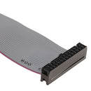 1Pc serial DB9 COM with parallel DB25 LPT to 10/26pin IDC ribbon cable bracketME