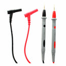 1 Pair Digital Multimeter 1000V 20A Universal Test Lead Cable Probe Red+Bla X9Z6