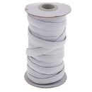 10mm Elastic Cord Flat Band Craft Thread Stretch String 14 meter Spool for DIY