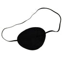 Eyepatch Black Satin on Elastic Q6M5