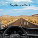 A100 Warning Car ABS Head Up Display Multifunction HUD Overspeed Alarm Clear