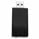 5X(7.1 Channel USB External Sound Card Audio Adapter M3O8)