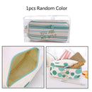 Multifunction School Pencil Case & Bags Large Capacity Canvas Bag Pen Zipper Box