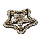 Star Crystal Rhinestones Sew on Appliques Motif Patch Sewing Accessories