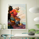 5D DIY Full Drill Diamond Painting Cowboy Cross Stitch Craft Kits (WLL1163)