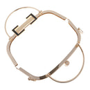 Metal Kiss Clasp Lock Arch Frame For Wallet Coin Bag DIY Crafts 10.5 x 11cm