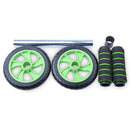 7pcs Home Workout Ab Roller Skip Rope Push Up Bars Stands Chest Training Bands