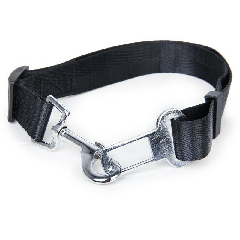 Safety Belt Leash Regular Leash for Dog Car Accessory (Black)