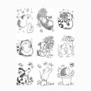 Hedgehog Transparent Stamps For DIY Scrapbooking Album Paper Cards ME